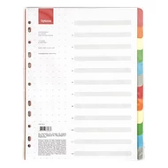 Regiszter OPTIMA A/4 karton 12 színű