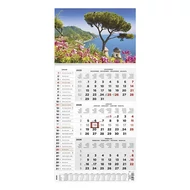 Speditőr naptár TOPTIMER T077 1 tömbös 3 havi névnapokkal Táj 2026.