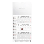 Speditőr naptár TOPTIMER T077 1 tömbös 3 havi üres fejrész névnapokkal  2026.