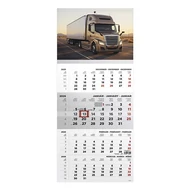 Speditőr naptár TOPTIMER T079 1 tömbös 4 havi Kamion 2026.