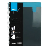 Spirálfüzet vonalas STREET Pad A/4 80 lapos kék Spirálfüzet vonalas STREET Pad A/4 80 lapos kék