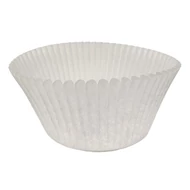 Sütőpapír JUNIOR muffin kosár 50mm átmérővel 30mm magas fehér színű 100 db/doboz