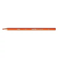 Színes ceruza GIOTTO Stilnovo hatszögletű piros