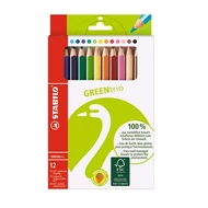 Színes ceruza STABILO Greentrio háromszögletű jumbo 12 darabos Színes ceruza STABILO Greentrio háromszögletű jumbo 12 darabos