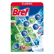 Toalett illatosító golyó BREF Power Aktiv Pine Forest 3x50 g Toalett illatosító golyó BREF Power Aktiv Pine Forest 3x50 g