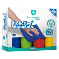 Törlőkendő mikroszálas BONUS Bioactive 32x32cm 4 darabos Törlőkendő mikroszálas BONUS Bioactive 32x32cm 4 darabos