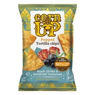 Tortilla chips CORN UP fekete oliva és paradicsom 60 g Tortilla chips CORN UP fekete oliva és paradicsom 60 g