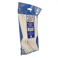 Villa újrahasználható PS műanyag fehér 15 darabos