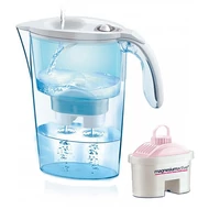 Vízszűrő kancsó LAICA Stream Line fehér mechanikus kijelző + 1 db magnezium active bi-flux szűrőbetét