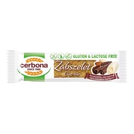 Zabszelet CERBONA étcsokoládés marcipános gluténmentes 40 g