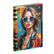 Zsebnaptár REALSYSTEM Fiestina B/6 álló fehér lapos Face 2026. Zsebnaptár REALSYSTEM Fiestina B/6 álló fehér lapos Face 2026.