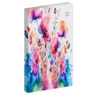 Zsebnaptár REALSYSTEM Flexi álló fehér lapos Akvarell 2026. Zsebnaptár REALSYSTEM Flexi álló fehér lapos Akvarell 2026.