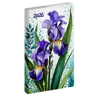 Zsebnaptár REALSYSTEM Flexi álló fehér lapos Írisz 2026. Zsebnaptár REALSYSTEM Flexi álló fehér lapos Írisz 2026.