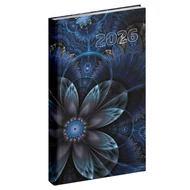 Zsebnaptár REALSYSTEM Picture álló fehér lapos Fraktál 2026.