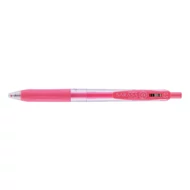 Zseléstoll ZEBRA Sarasa Clip Milk nyomógombos 0,5 mm pasztell piros