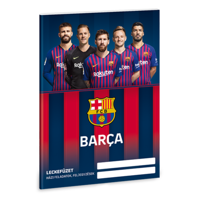 Leckefüzet ARS UNA A/5 32 lapos FC Barcelona