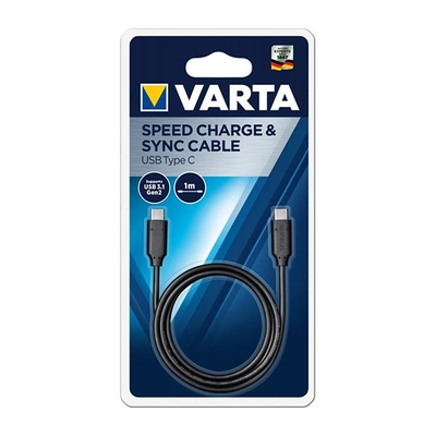 Kábel gyorstöltő és szinkronizáló VARTA USB C - USB C