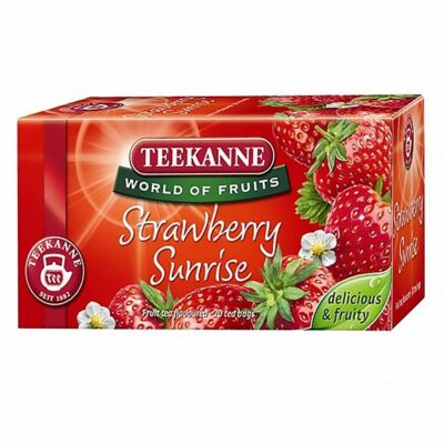 Gyümölcstea TEEKANNE Strawberry Sunrise