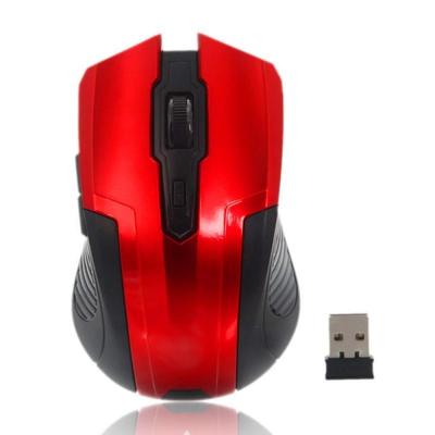 Egér optikai SILVERLINE RF-107 vezeték nélküli USB piros