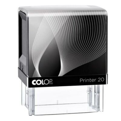 Bélyegző COLOP Printer IQ30 fekete ház fekete párna
