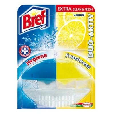 Toalett illatosító BREF Duo Aktív kosaras mediterranean lemon
