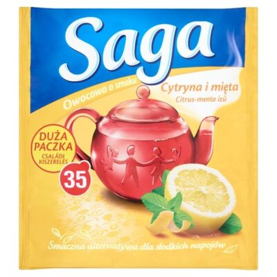 Gyümölcs tea SAGA Citrus-menta 35 filter