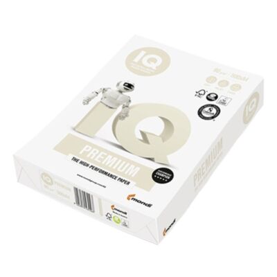 Fénymásolópapír IQ Premium A/4 90 gr 500 ív/csomag