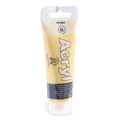 Akrilfesték PRIMO 75 ml metál arany