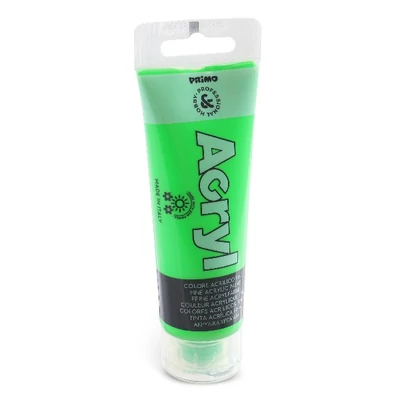 Akrilfesték PRIMO 75 ml neon zöld