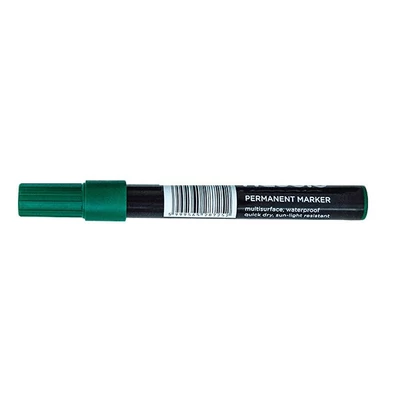 Alkoholos marker NEBULO 233-S kerek zöld