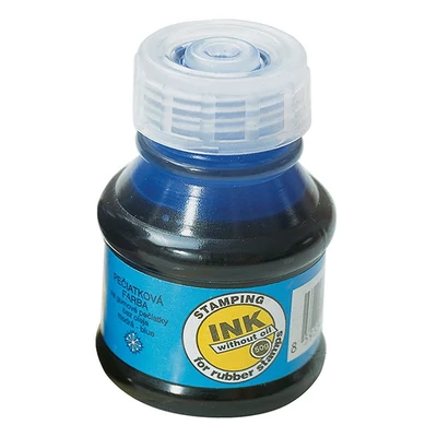 Bélyegzőfesték KOH-I-NOOR 142503 50 ml kék