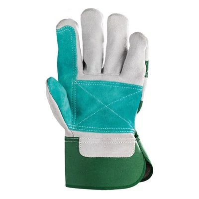 Bőrkesztyű COVERGUARD vászon zöld 12-es 2 darab/pár Bőrkesztyű COVERGUARD vászon zöld 12-es 2 darab/pár