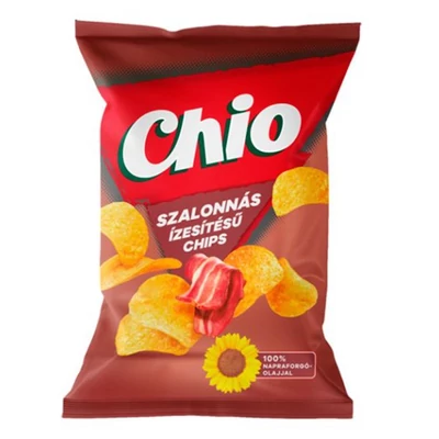 Burgonyachips CHIO Bacon szalonnás 60 g