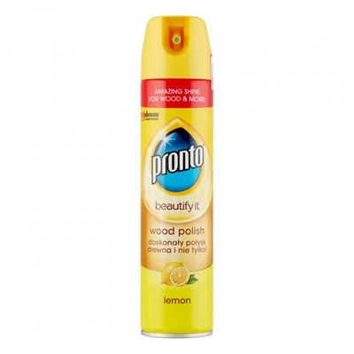 Bútorápoló PRONTO Wood Lemon 250ml