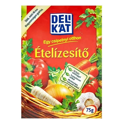 Ételízesítő DELIKÁT jódozott sóval 75 g Ételízesítő DELIKÁT jódozott sóval 75 g
