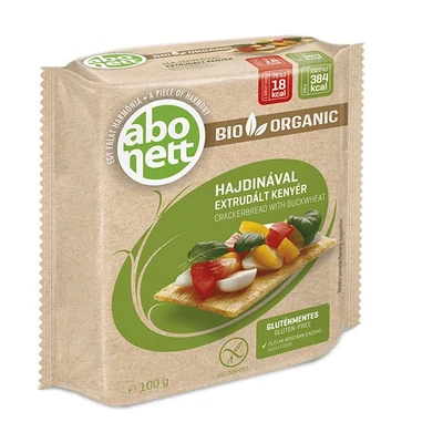 Extrudált kenyér ABONETT gluténmentes hajdinával 100 g