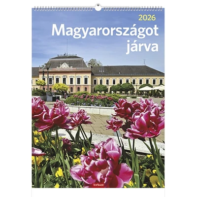 Falinaptár TOPTIMER T093 310x420mm álló Magyarországot járva 2026.