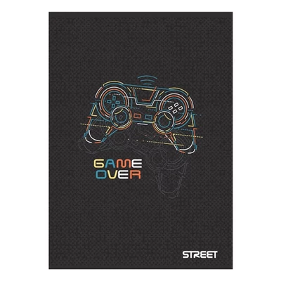 Füzet kockás STREET A/4 54 lapos Gaming