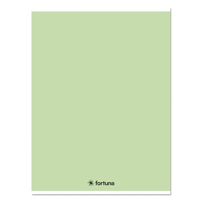 Füzet kockás FORTUNA Monocolor A/5 32 lapos 27-32 pasztell zöld