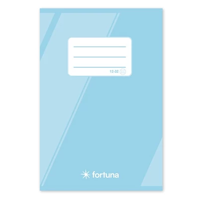 Füzet vonalas FORTUNA Basic A/5 32 lapos 12-32 3.osztályos