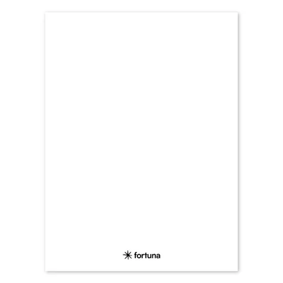 Füzet vonalas FORTUNA Monocolor A/4 32 lapos fehér