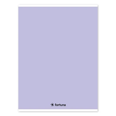 Füzet vonalas FORTUNA Monocolor A/4 32 lapos pasztell lila