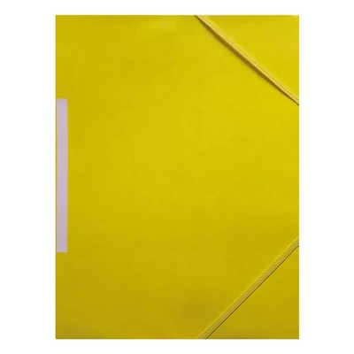 Gumis mappa OFFICE ART A/4 prespán sárga 345 g