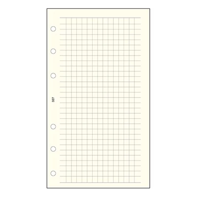 Gyűrűs kalendárium betét SATURNUS L327 négyzethálós jegyzetlap sárga lapos