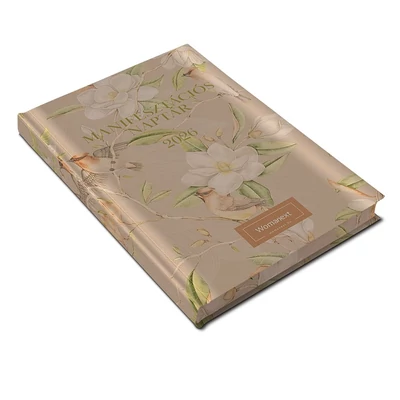 Határidőnapló REALSYSTEM Womanext A/5 heti fehér lapos Violet 2026.