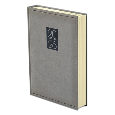 Határidőnapló TOPTIMER Classic C020 B/5 napi sárga lapos szürke 2026.