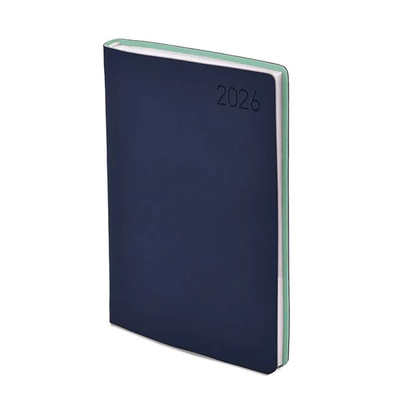 Határidőnapló TOPTIMER Madeira M021 A/5 napi fehér lapos kék-türkiz 2026.