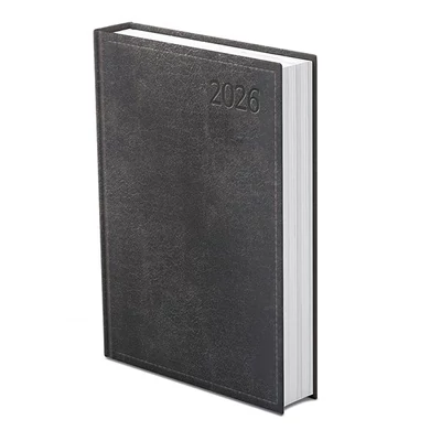 Határidőnapló TOPTIMER Traditional T020 B/5 napi fehér lapos fekete 2026.