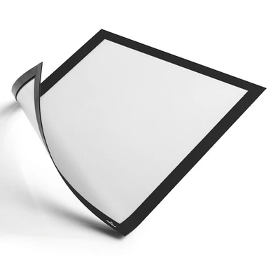 Infokeret DURABLE Duraframe A/4 fém felületre mágneses fekete 5 darabos