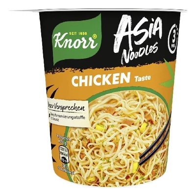 Instant tészta KNORR Snack Ázsiai csirkés ízesítéssel 65 g